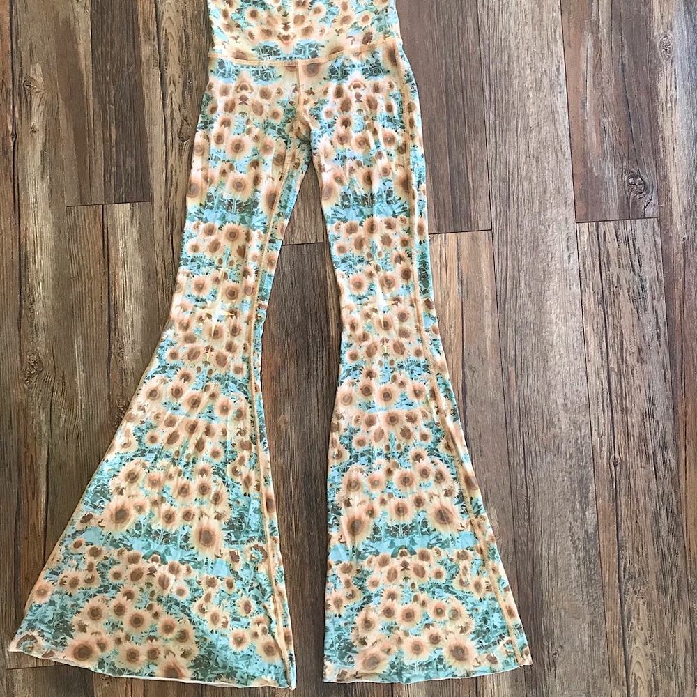 Teeki Sunflower Bell Bottoms